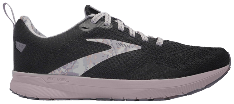 Brooks Wmns Revel 5 Black Purple
