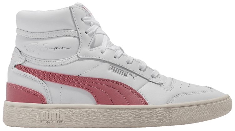 Puma Ralph Samprson Mid White Foxglove