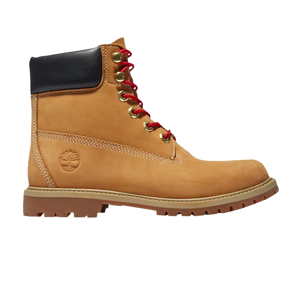 Pre-owned Timberland Wmns 6 Inch Heritage Boot 'wheat' In Tan