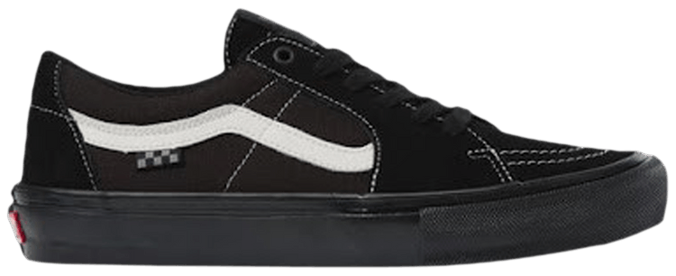 Vans Skate Sk8 Low Checkboard   Black