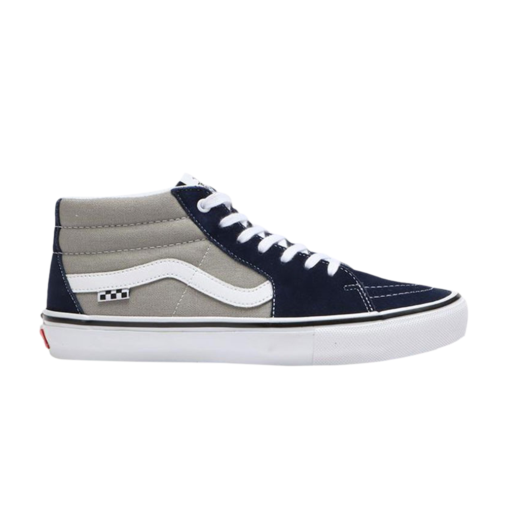 Pre-owned Vans Skate Grosso Mid 'dress Blues Drizzle'