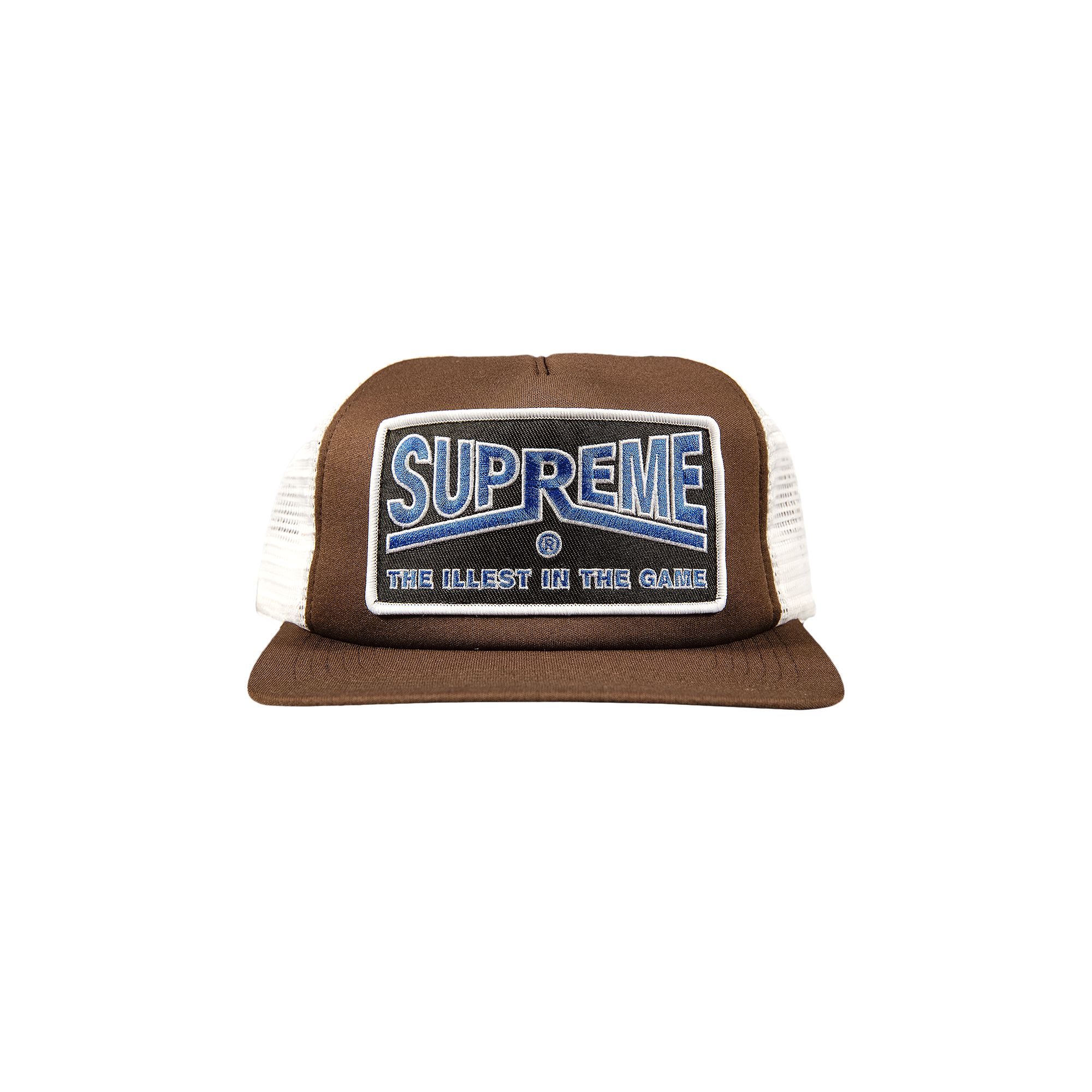 Supreme Illest Mesh Back 5-Panel 'Brown' | Men's Size Onesize