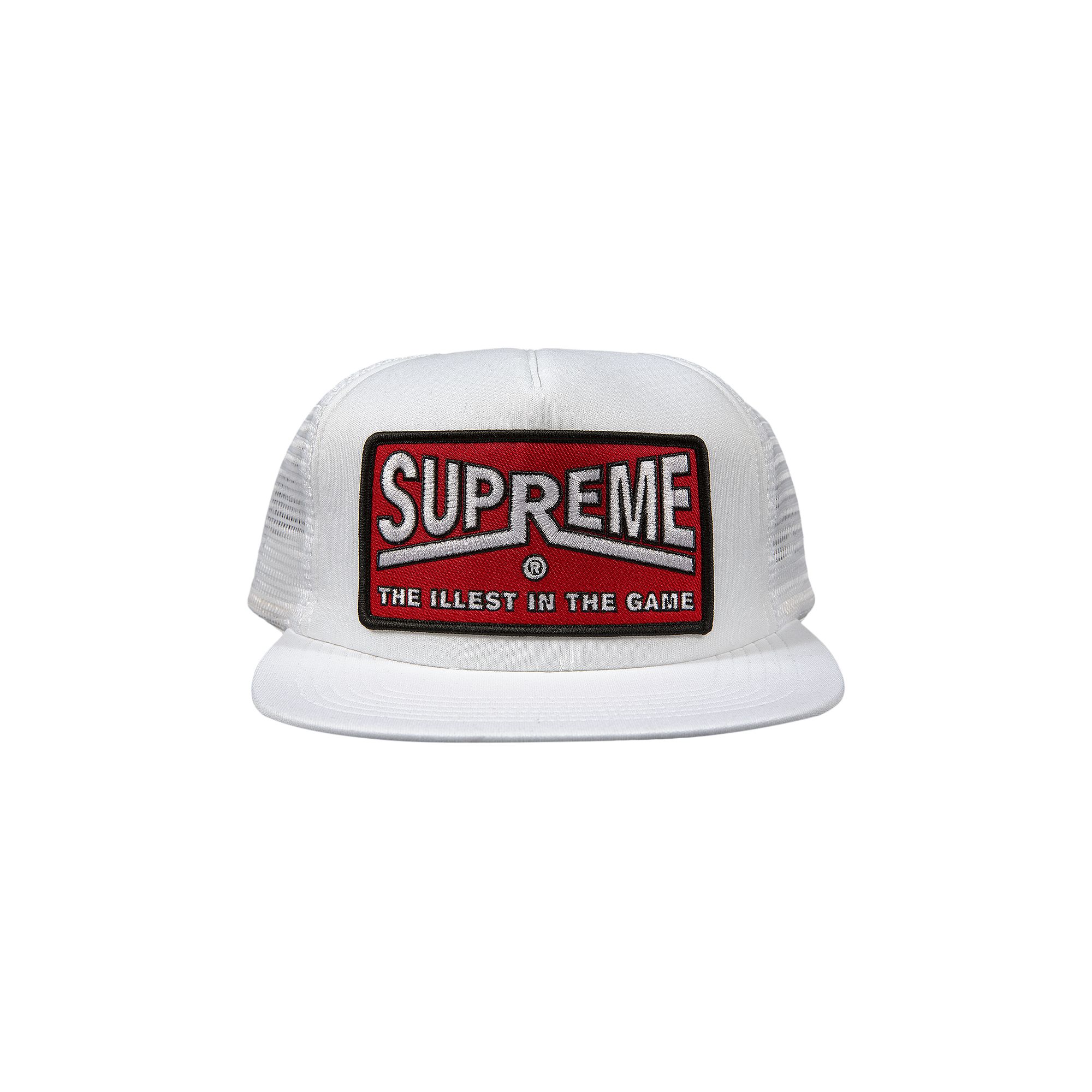 Supreme Illest Mesh Back 5-Panel 'White' | Men's Size Onesize