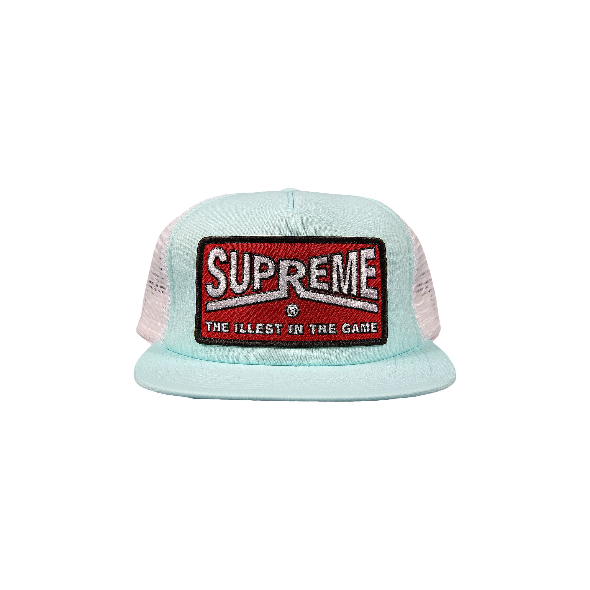 Supreme Illest Mesh Back 5-Panel 'Light Blue' | Men's Size Onesize