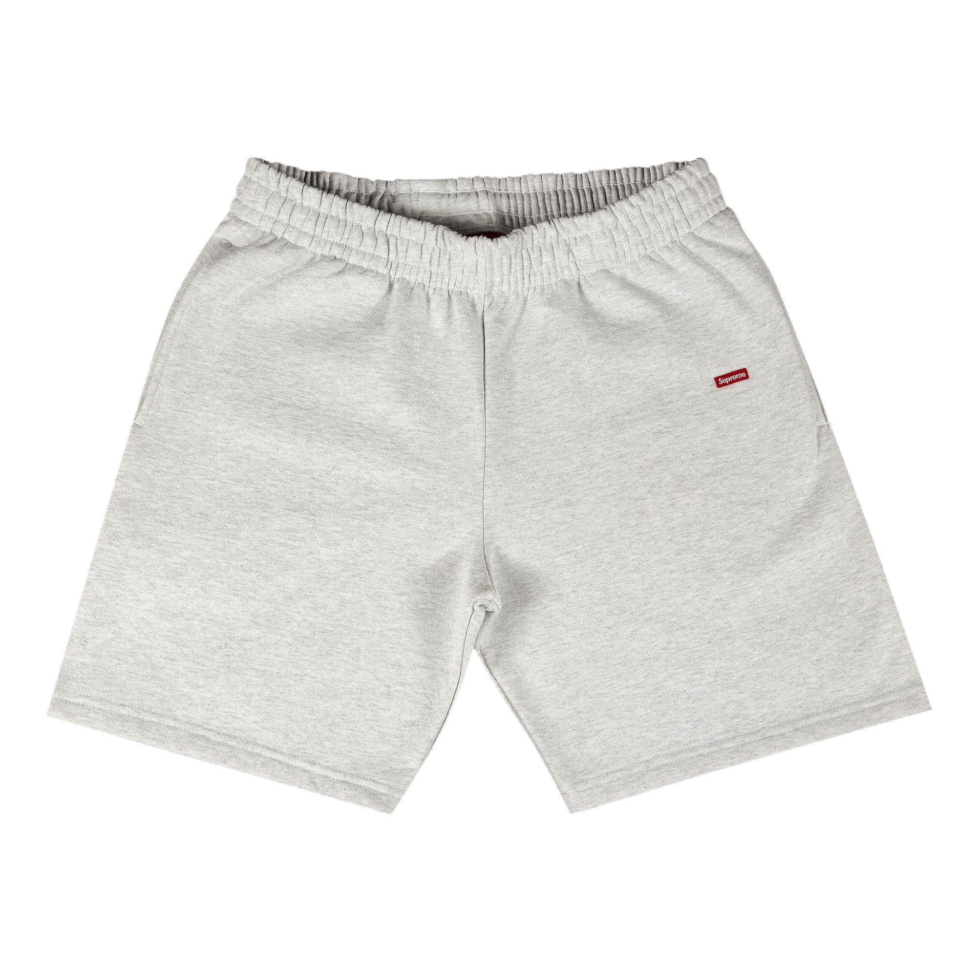 Supreme Small Box Sweatshort 'Ash Grey' | Men's Size L