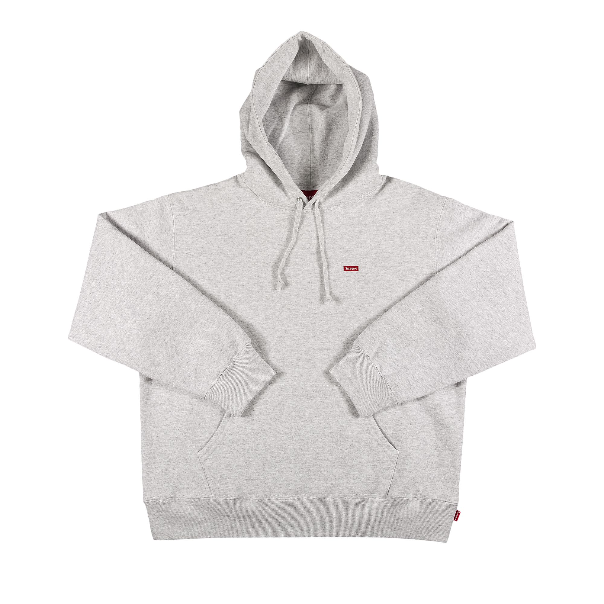 Supreme Small Box Hooded Sweatshirt 'Ash Grey' | Men's Size S