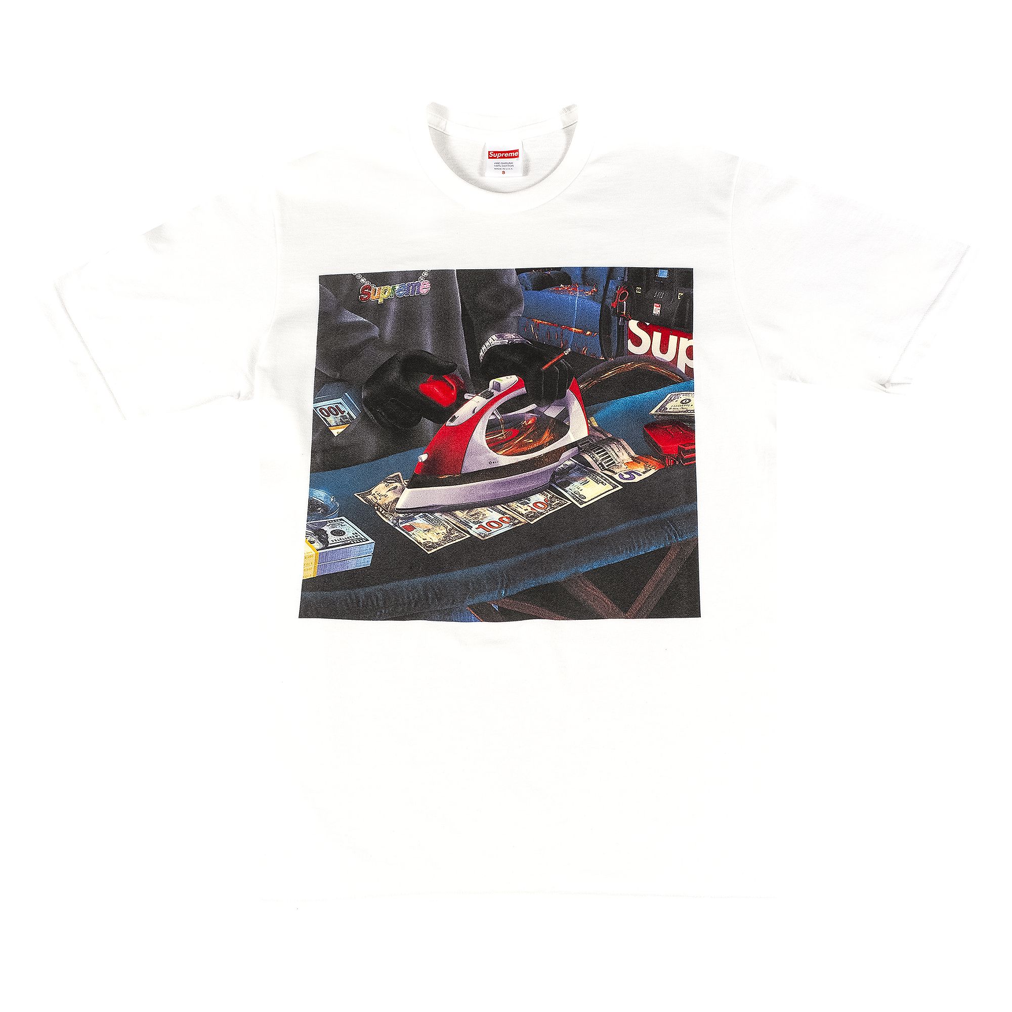 Supreme Gas Tee 'White' | Men's Size L