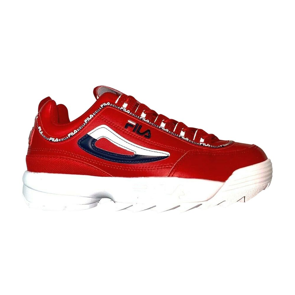 Pre-owned Fila Disruptor 2 Premium Biella 'red'