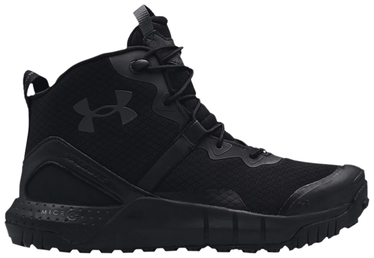 Under Armour Micro G Valsetz Mid 2E Wide Black Jet Grey