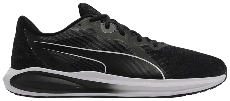 Puma Twitch Runner Black White