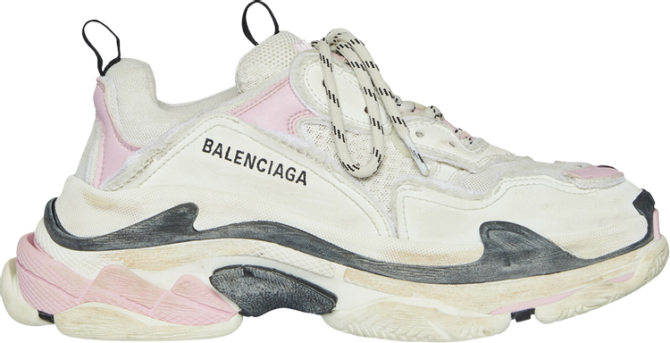Balenciaga Wmns Triple S Sneaker 'DIY - White Pink'