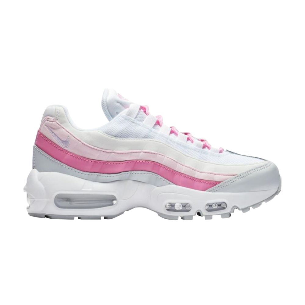 Pre-owned Nike Wmns Air Max 95 Essential 'white Psychic Pink' | Women's Size 7