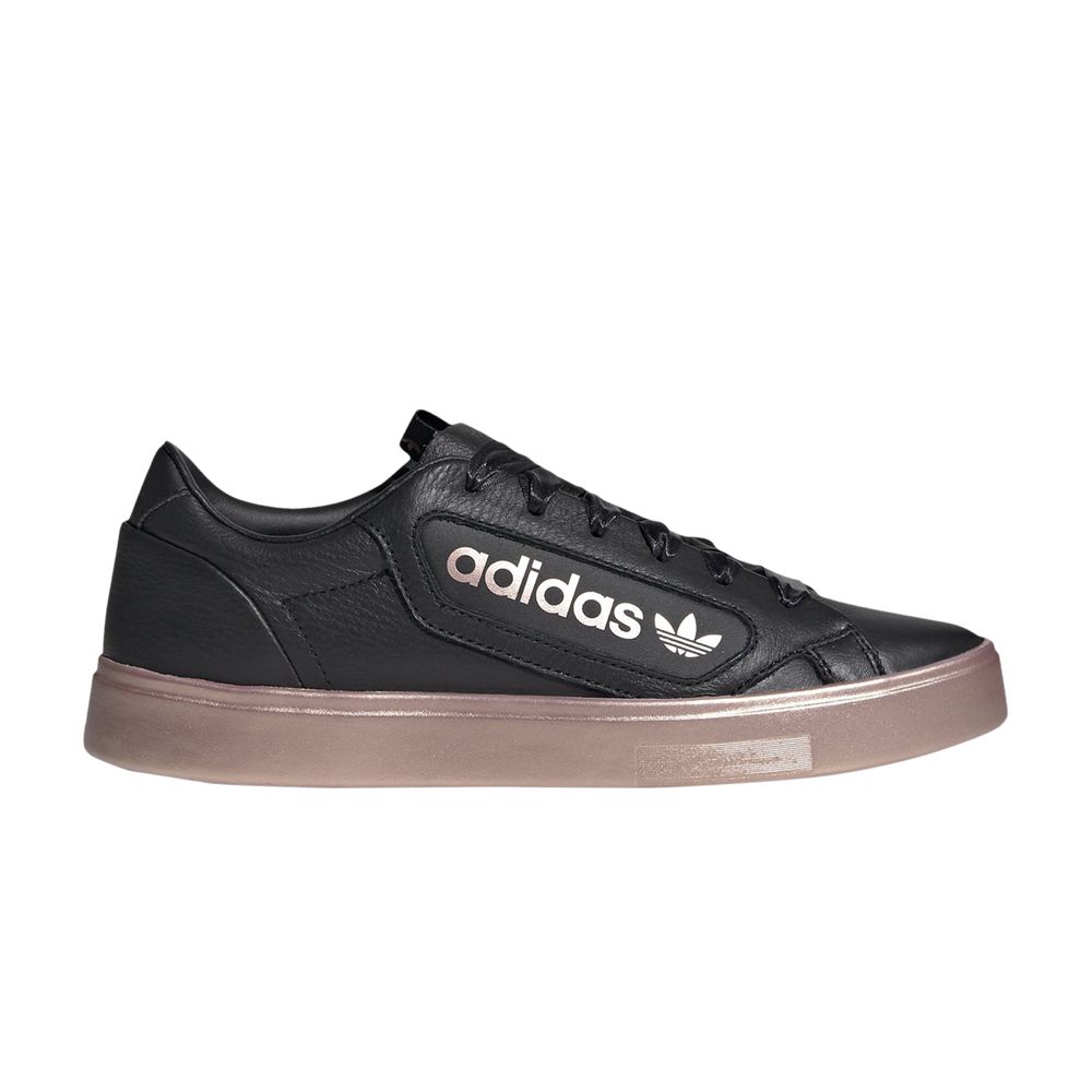 Pre-owned Adidas Originals Wmns Sleek 'black Copper Metallic'