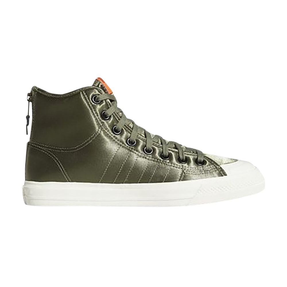 ADIDAS ORIGINALS NIZZA HIGH RF 'LEGEND GREEN'