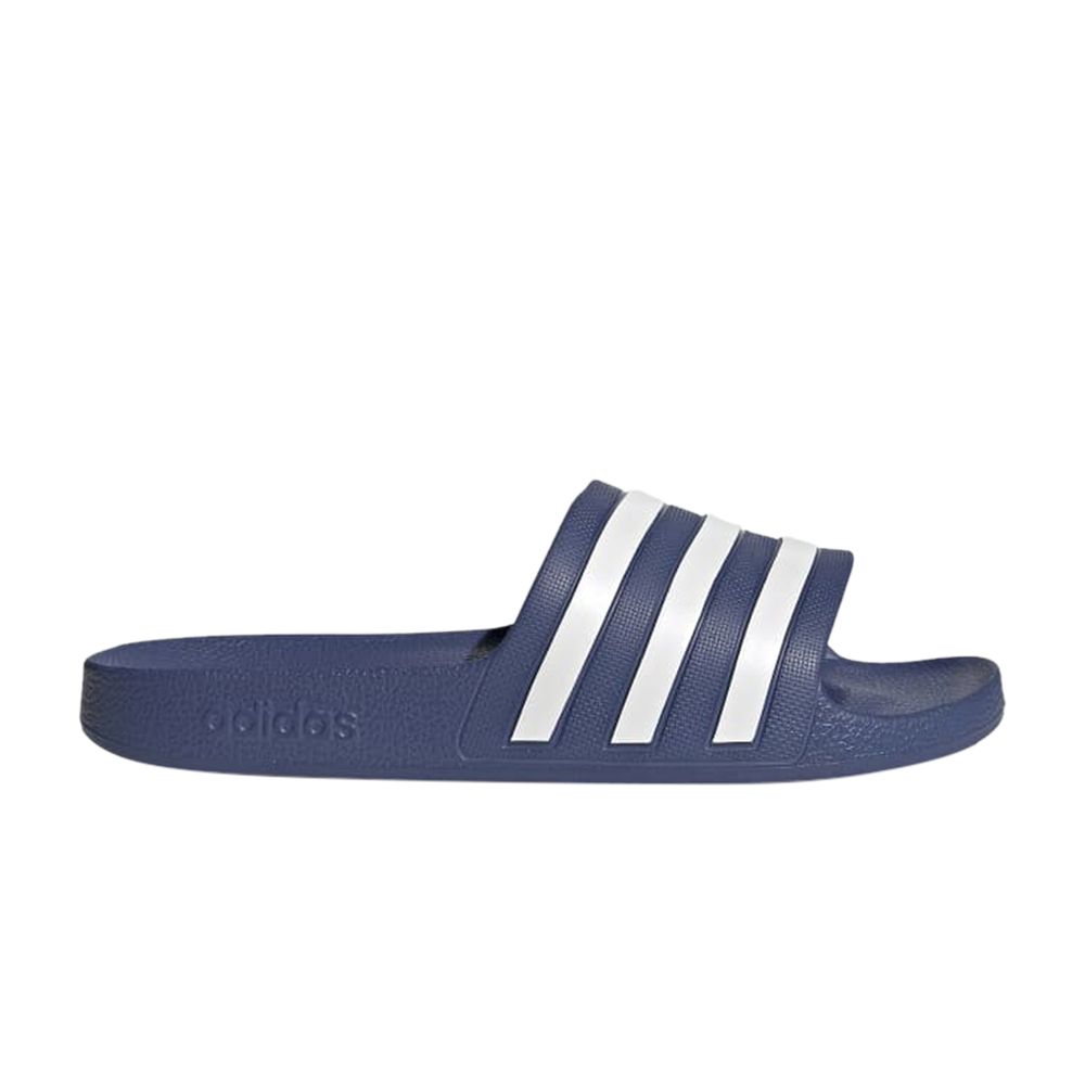 Pre-owned Adidas Originals Wmns Adilette Adilette Aqua Slide 'crew Blue'