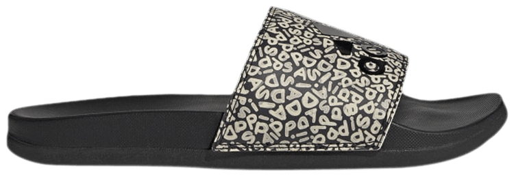 Adidas Wmns Adilette Comfort Slide Playful Floral Print