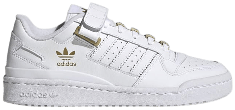 Adidas Wmns Forum Low White Gold Metallic