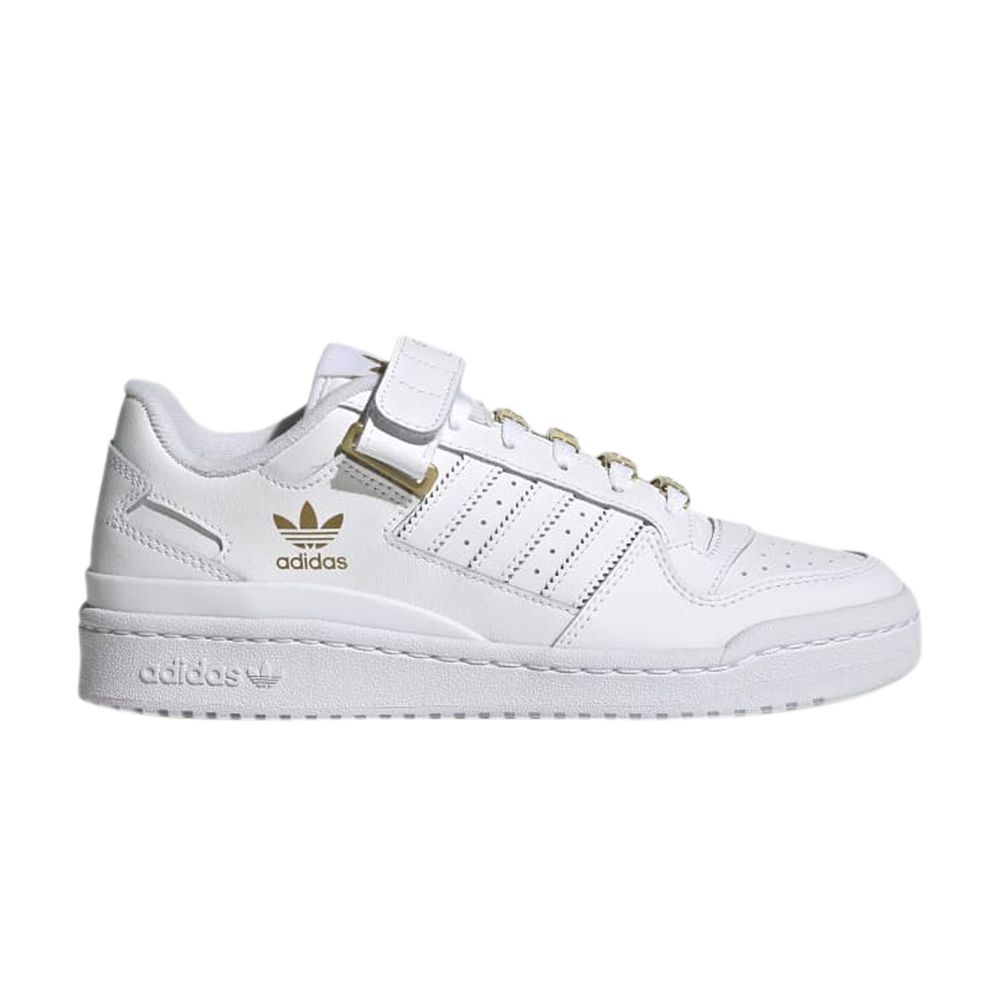 ADIDAS ORIGINALS WMNS FORUM LOW 'WHITE GOLD METALLIC'