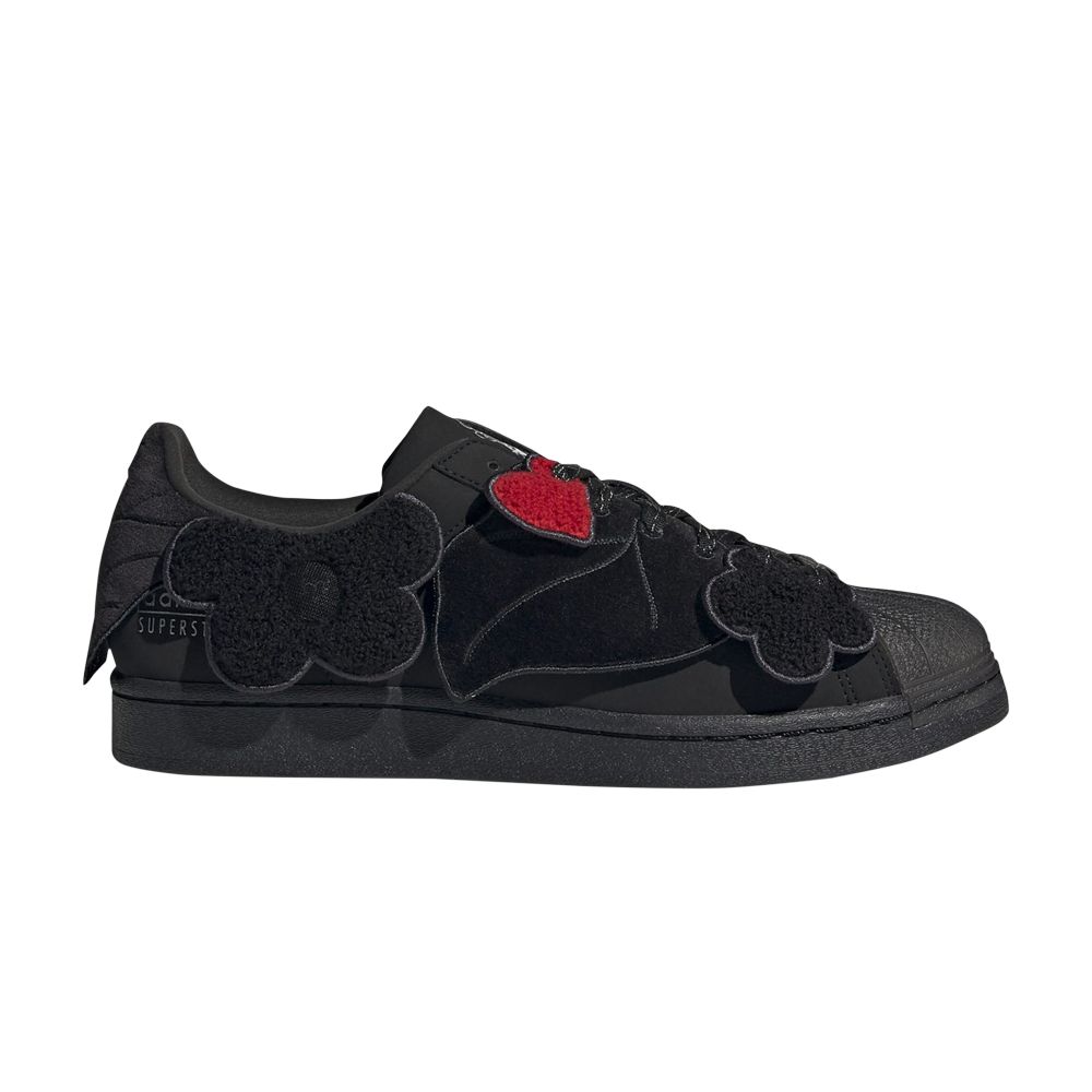 adidas Melting Sadness x Superstar 'Black Floral Patches' | Men's Size 10