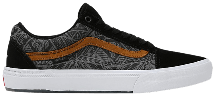 Courage Adams x Vans BMX Old Skool Black Golden Brown