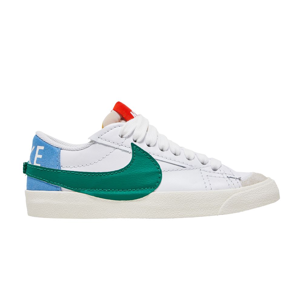 Nike Wmns Blazer Low '77 Jumbo 'Mismatch' | White | Women's Size 6.5