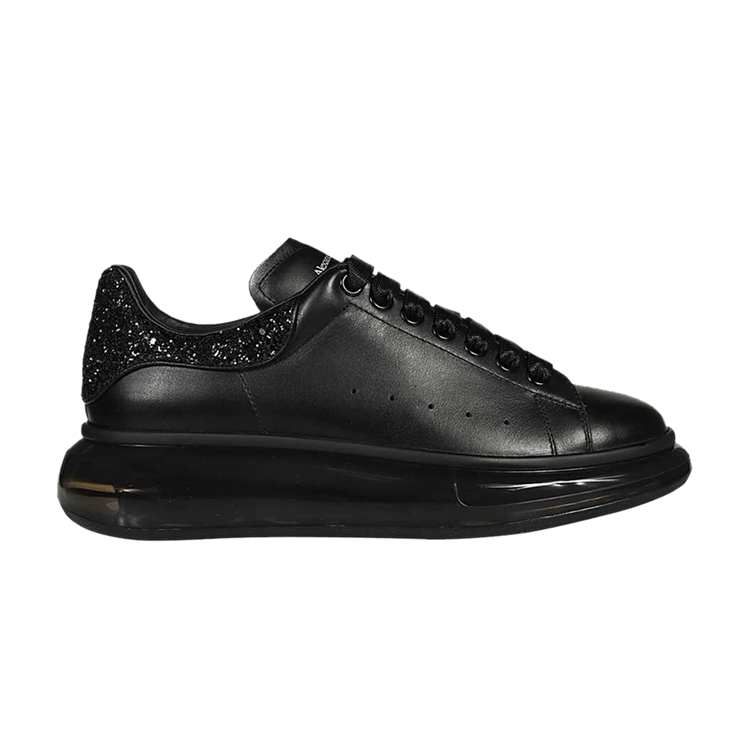 Black sparkly alexander mcqueen trainers online