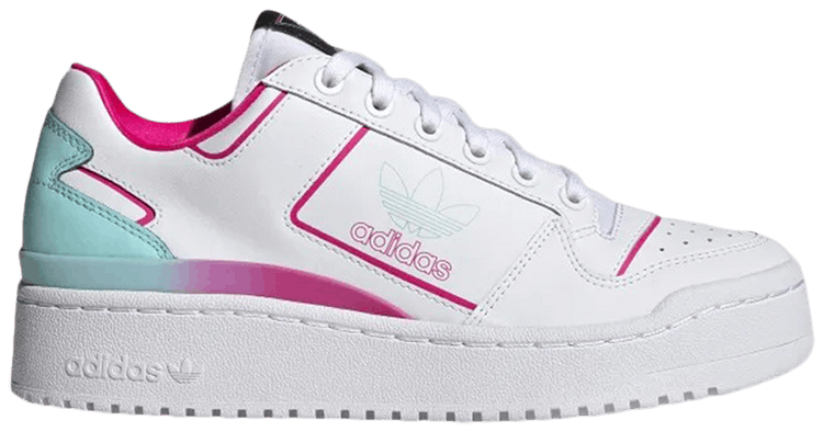 Adidas Wmns Forum Bold White Clear Aqua