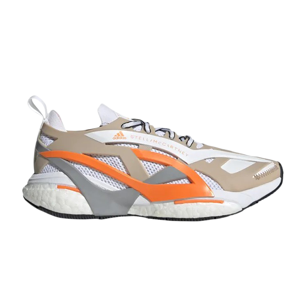 Pre-owned Adidas Originals Stella Mccartney X Wmns Solarglide 'ash Pearl Signal Orange' In Pink