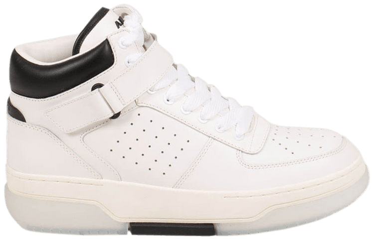 Amiri Stadium Mid White Black