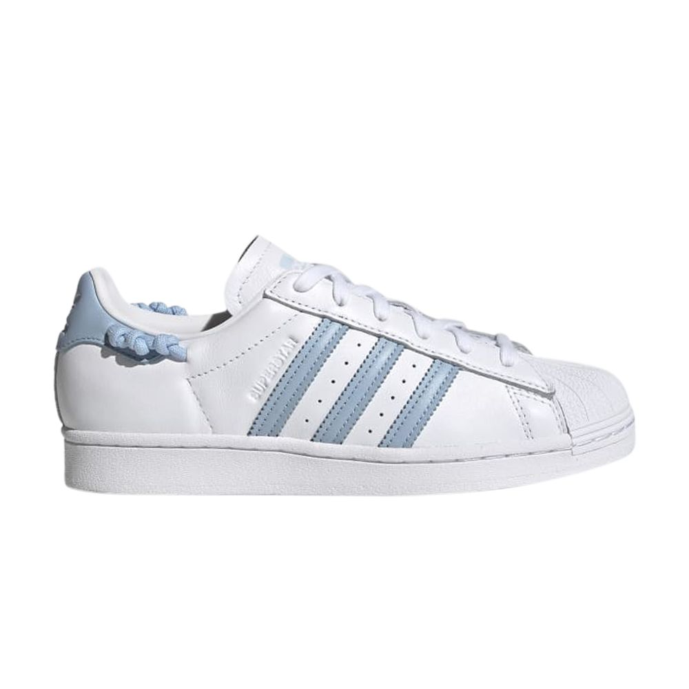 ADIDAS ORIGINALS WMNS SUPERSTAR 'KNOTTED ROPE - WHITE CLEAR SKY'