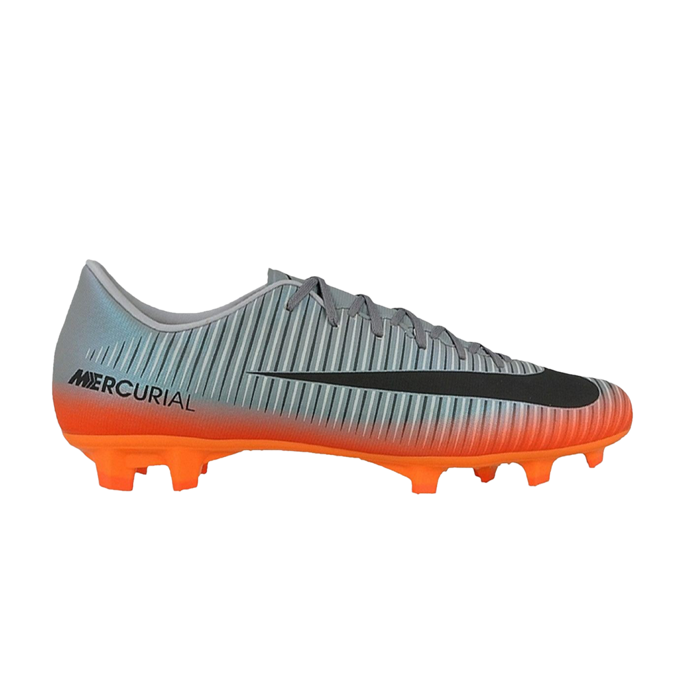 Pre-owned Nike Mercurial Victory 6 Cr7 Fg 'cool Grey Total Crimson'