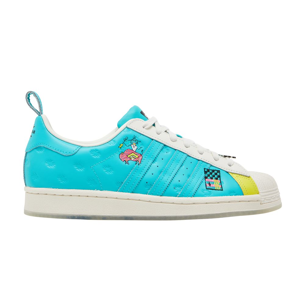 adidas Arizona x Superstar 'Have an Iced Day - Teal Yellow' | Green | Men's Size 5.5