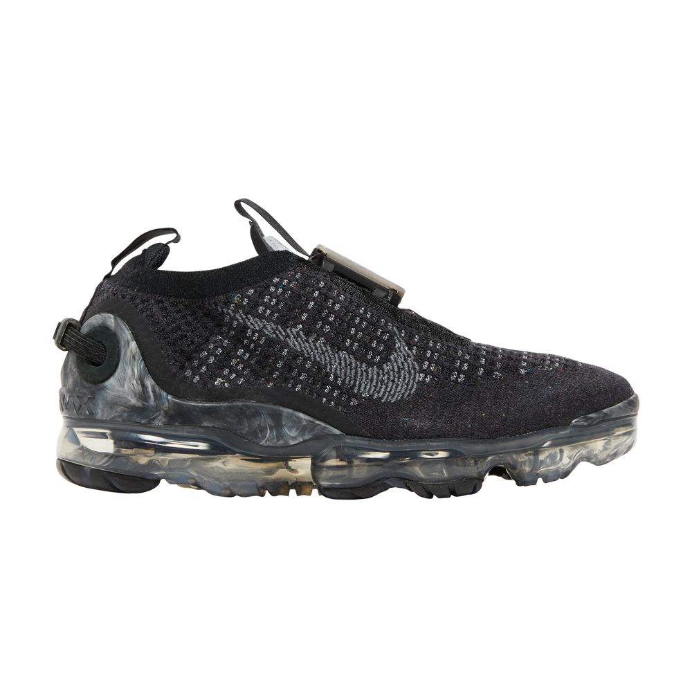 Pre-owned Nike Air Vapormax 2020 Flyknit Gs 'dark Grey' | Black | Kid's Size 6.5