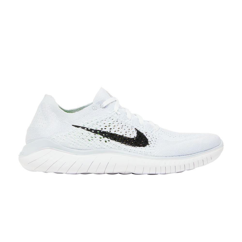 Nike Wmns Free RN Flyknit 2018 'White Platinum' | Women's Size 7