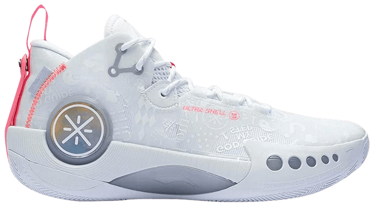 Li Ning Wade Shadow 3 On Court White Pink