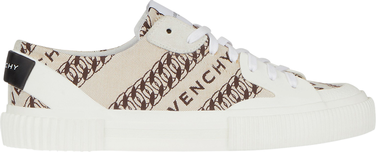 Givenchy Wmns Tennis Light Sneaker 'Chain Logo - Beige'
