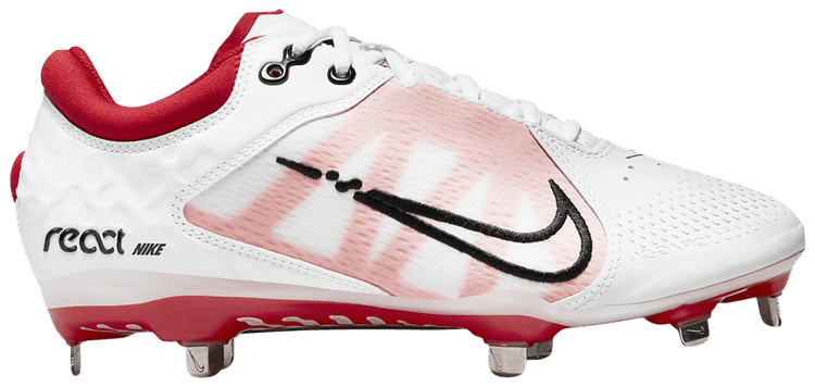 Nike Wmns Hyperdiamond 4 Elite White University Red
