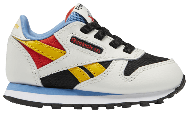 Reebok Classic Leather Toddler Pure Grey Always Yellow