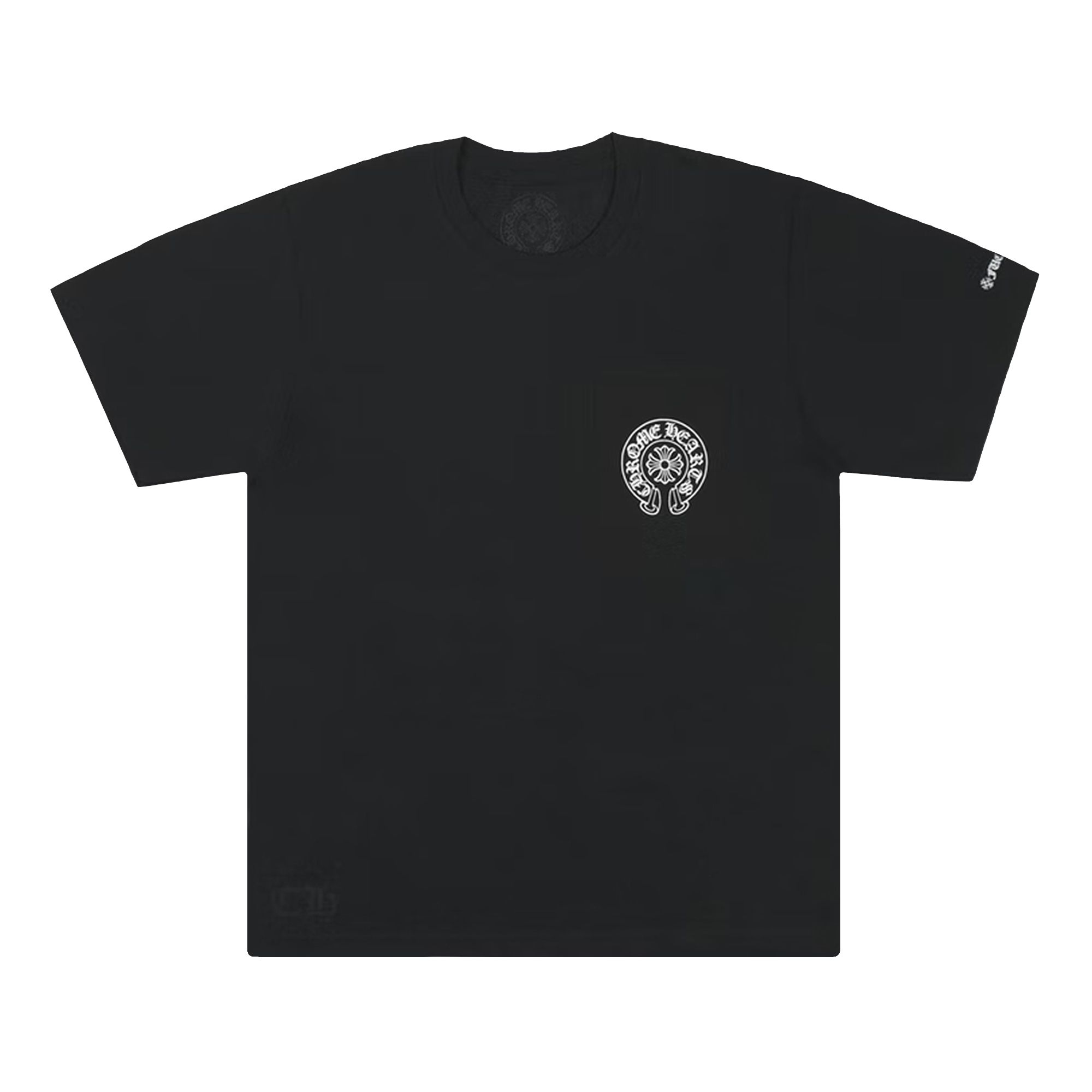Chrome Hearts Horseshoe Logo Pocket T-Shirt 'Black' | Men's Size S