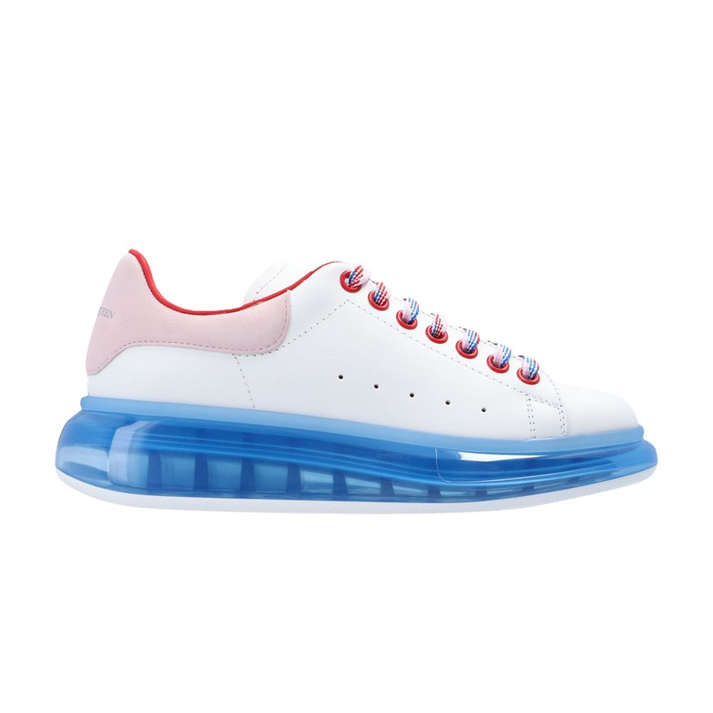 Pre-owned Alexander Mcqueen Wmns Oversized Sneaker 'white Blue' | Women's Size 35