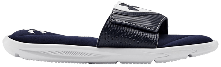 Under Armour Ignite 6 Slide GS White Midnight Navy