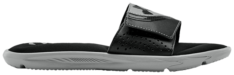 Under Armour Ignite 6 Slide GS Steel Black