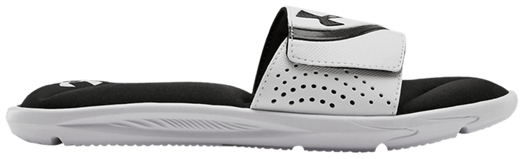 Under Armour Ignite 6 Slide GS White Black