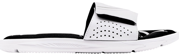 Under Armour Ignite 6 Graphic Strap Slide White