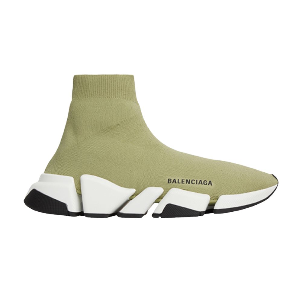 Pre-owned Balenciaga Wmns Speed 2.0 Sneaker 'dark Green' | Women's Size 39