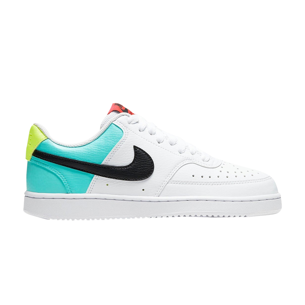 Pre-owned Nike Wmns Court Vision Low 'white Multi'