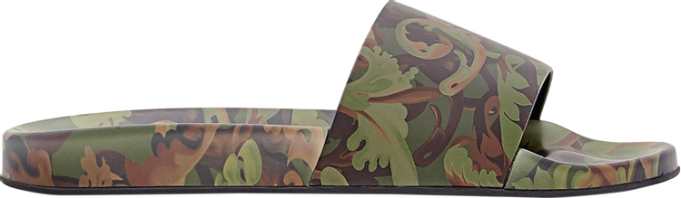 Versace Slide 'Baroccoflage Print - Khaki'