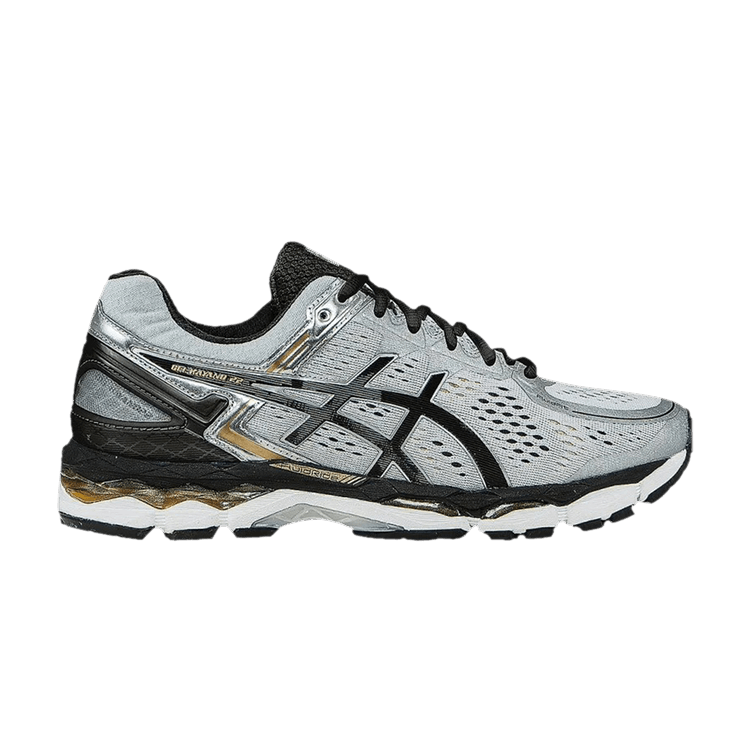 Size 8.0 Gel Kayano 22 Silver Black Gold