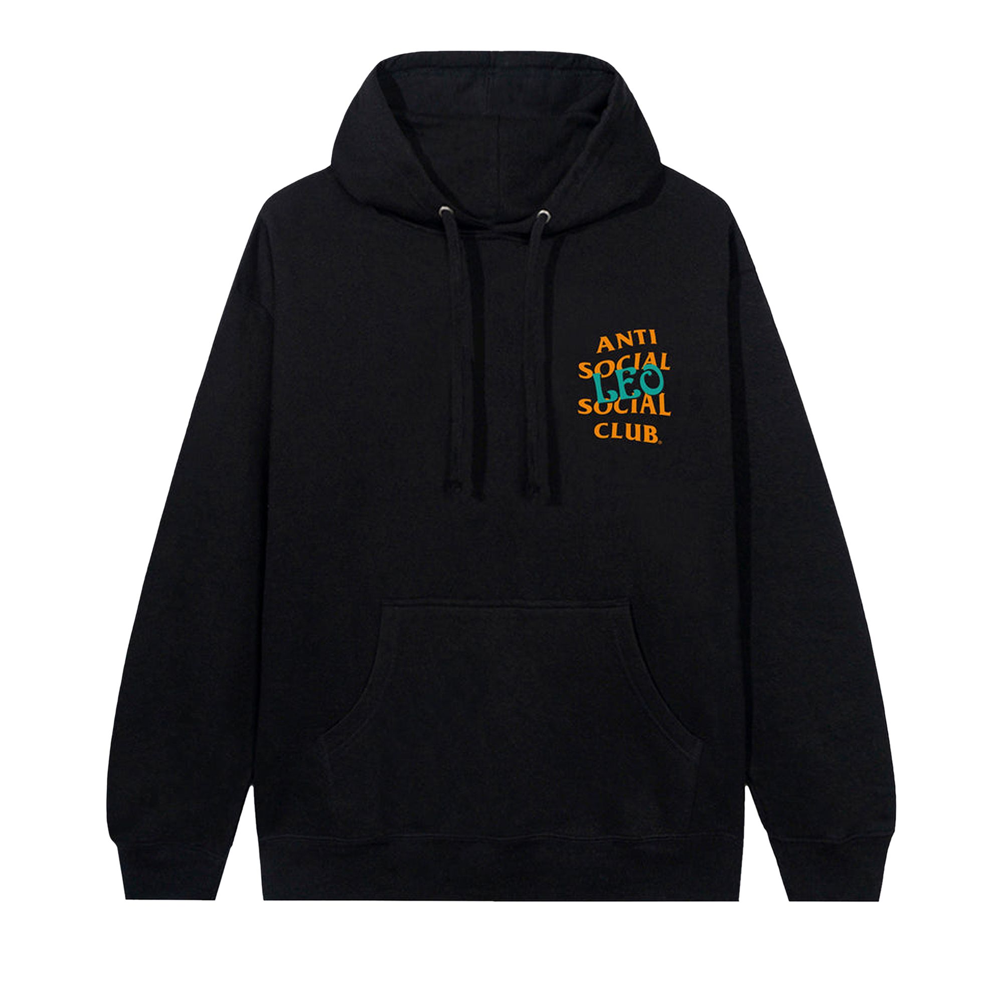 Anti Social Social Club Leo Hoodie 'Black' | Men's Size S