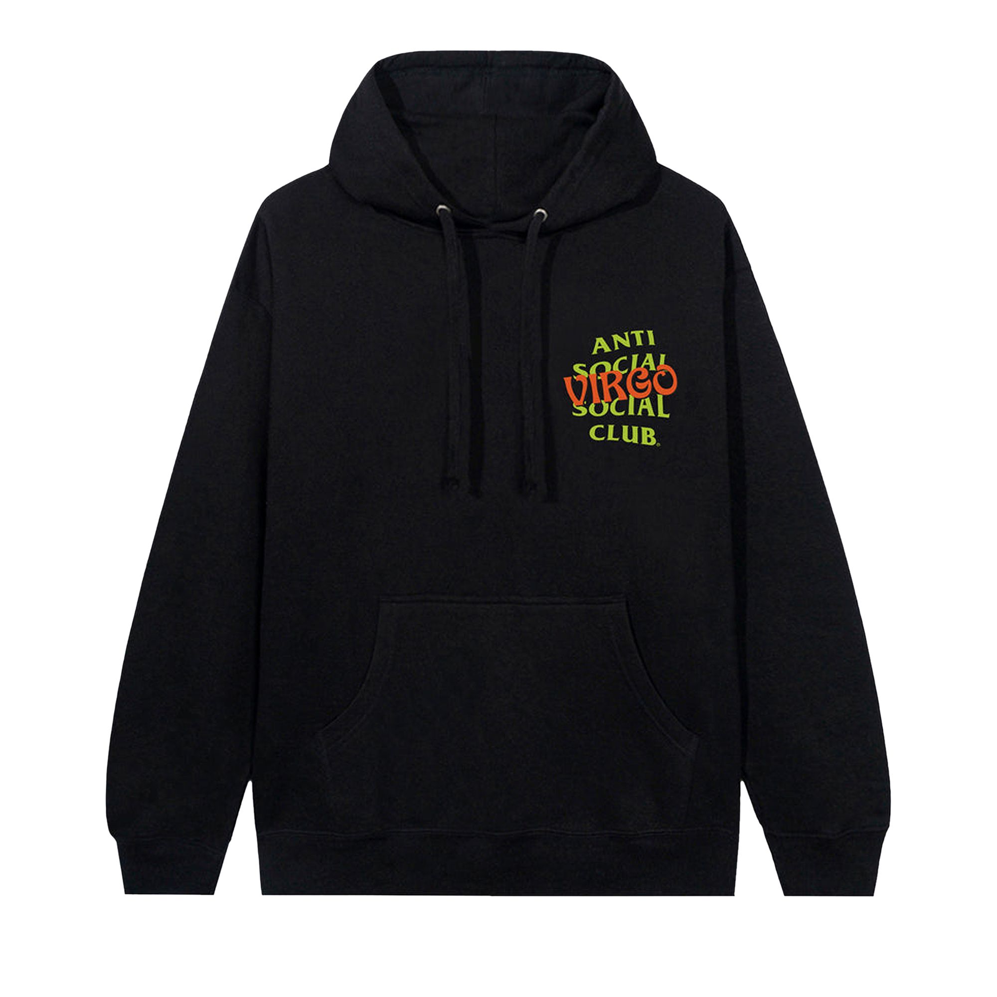 Anti Social Social Club Virgo Hoodie 'Black' | Men's Size XL